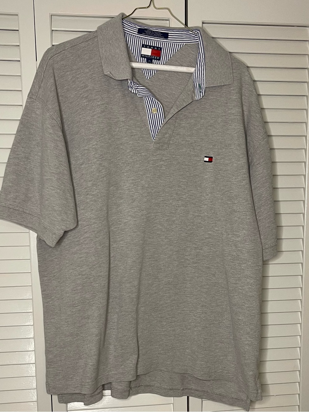 Tommy Hilfiger Light Gray Polo